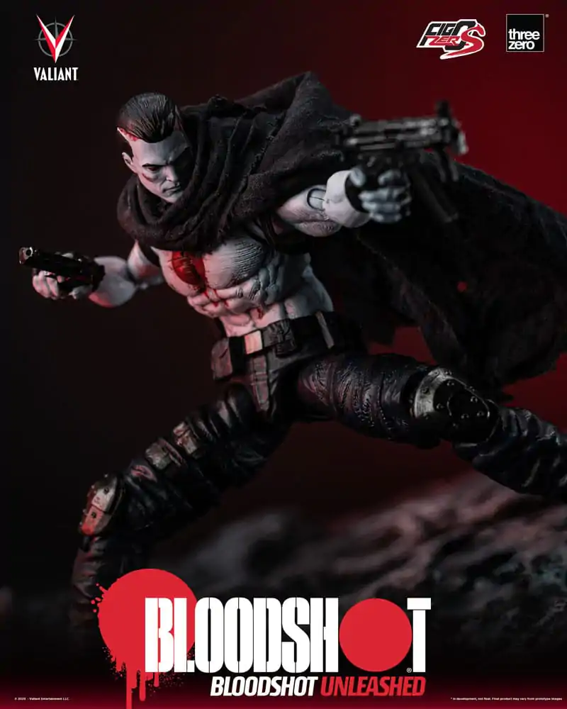 Valiant Comics FigZero S Action Figure 1/12 Bloodshot Unleashed 15 cm termékfotó