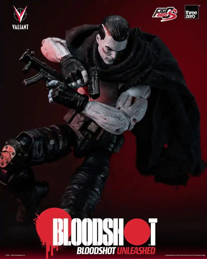 Valiant Comics FigZero S Action Figure 1/12 Bloodshot Unleashed 15 cm termékfotó