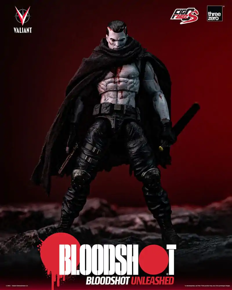 Valiant Comics FigZero S Action Figure 1/12 Bloodshot Unleashed 15 cm termékfotó