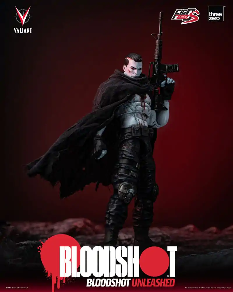 Valiant Comics FigZero S Action Figure 1/12 Bloodshot Unleashed 15 cm termékfotó