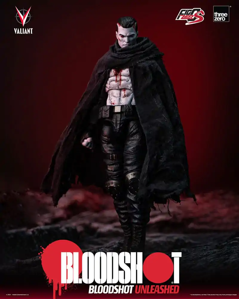 Valiant Comics FigZero S Action Figure 1/12 Bloodshot Unleashed 15 cm termékfotó