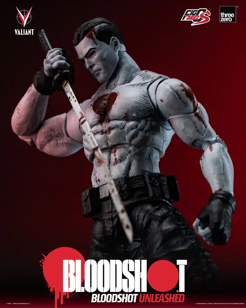 Valiant Comics FigZero S Action Figure 1/12 Bloodshot Unleashed 15 cm termékfotó