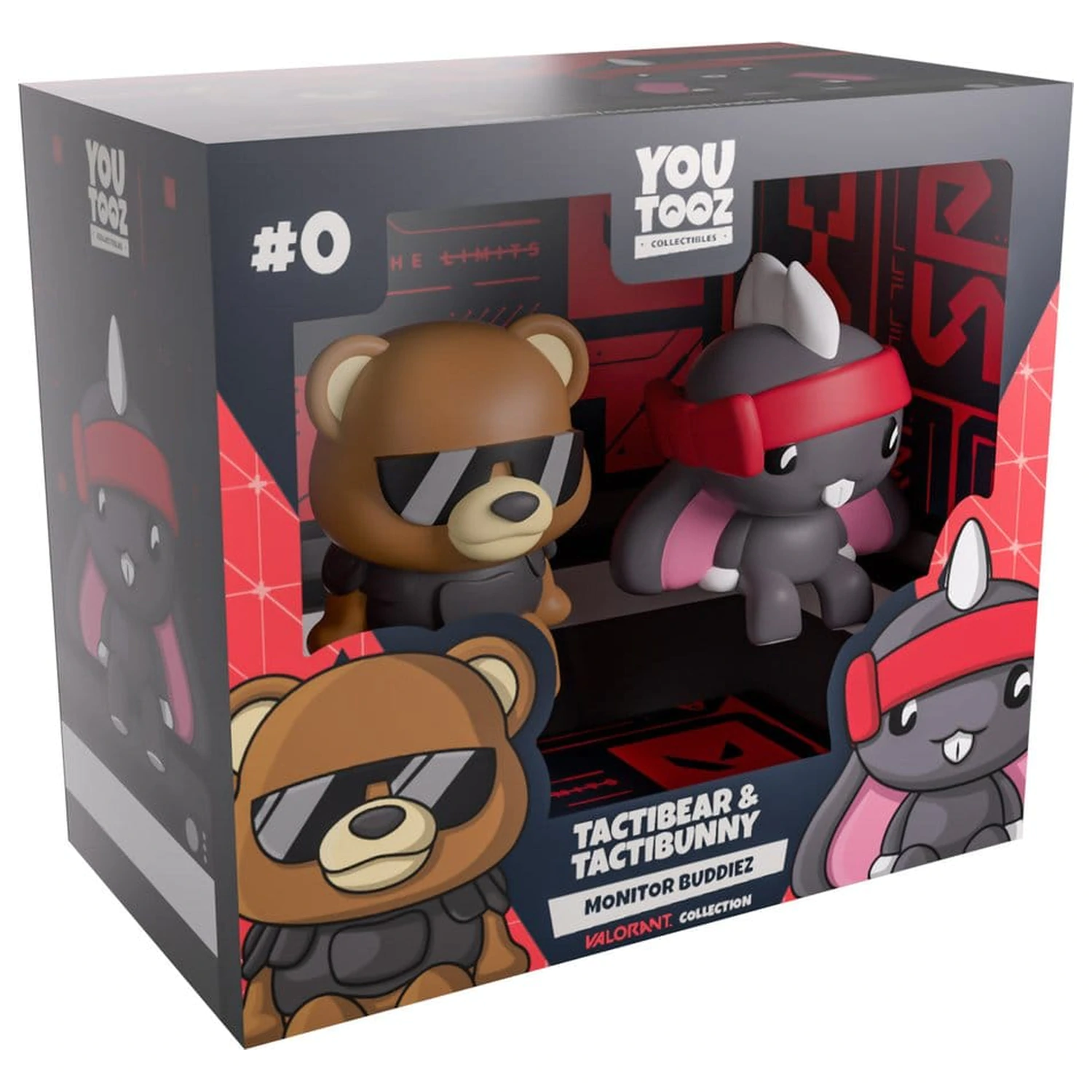 Valorant Vinyl Figures TactiBear & TactiBunny 6 cm product photo