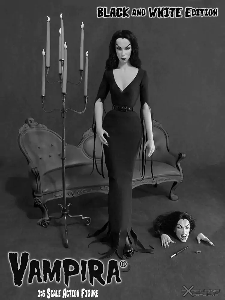 Vampira Action Figure 1/6 Vampira Regular Monochrome Ver. 30 cm product photo