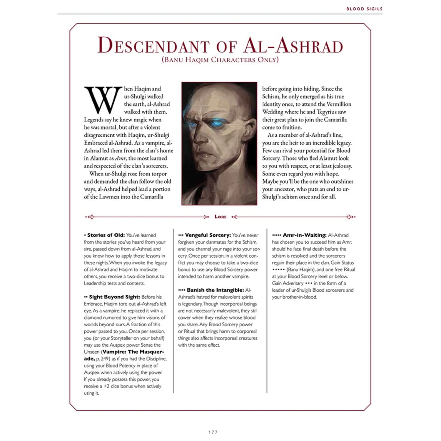 Vampire: The Masquerade 5th Edition RPG book Blood Sigils Sourcebook *Englische Version* product photo