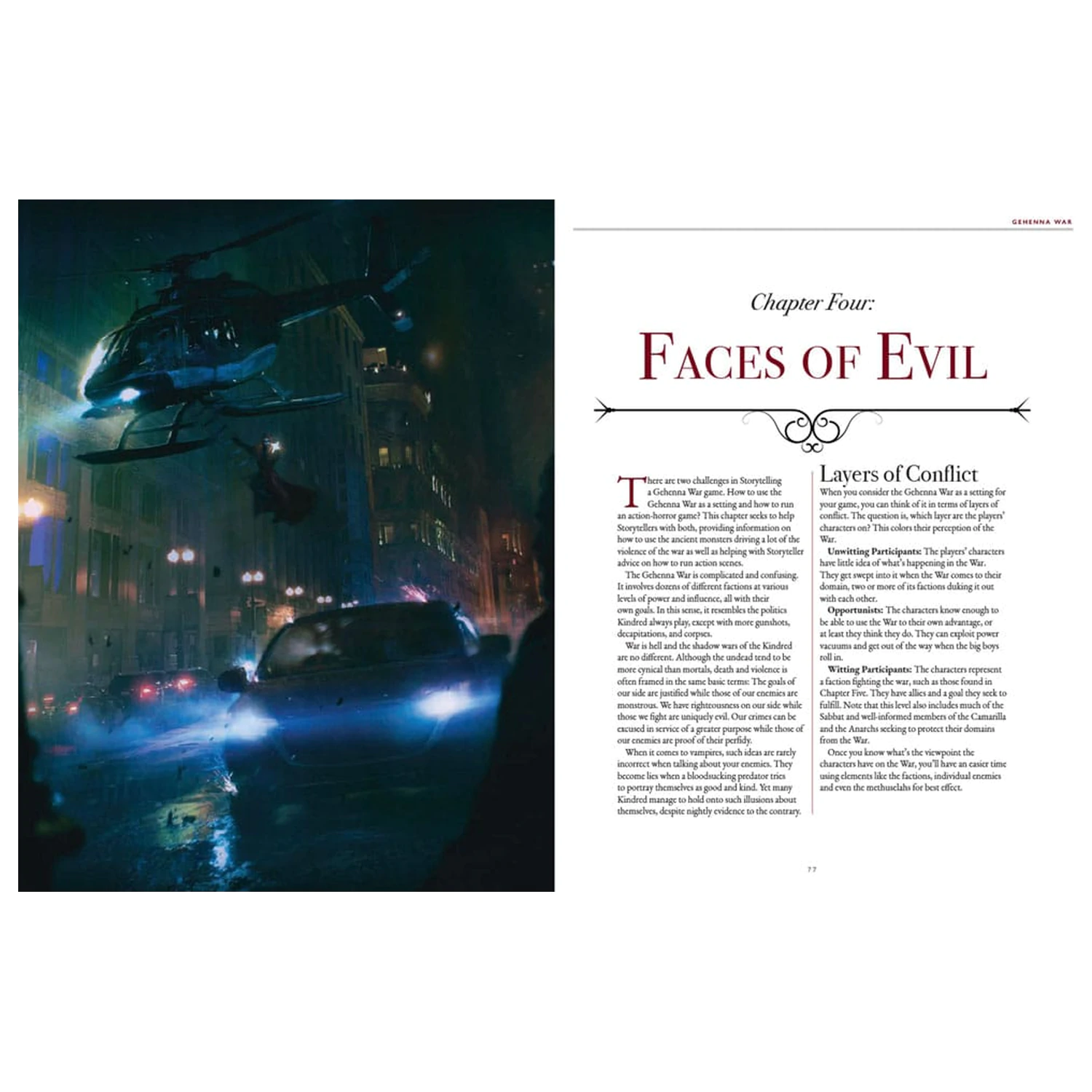 Vampire: The Masquerade 5th Edition RPG book Gehenna War Sourcebook *Englische Version* product photo