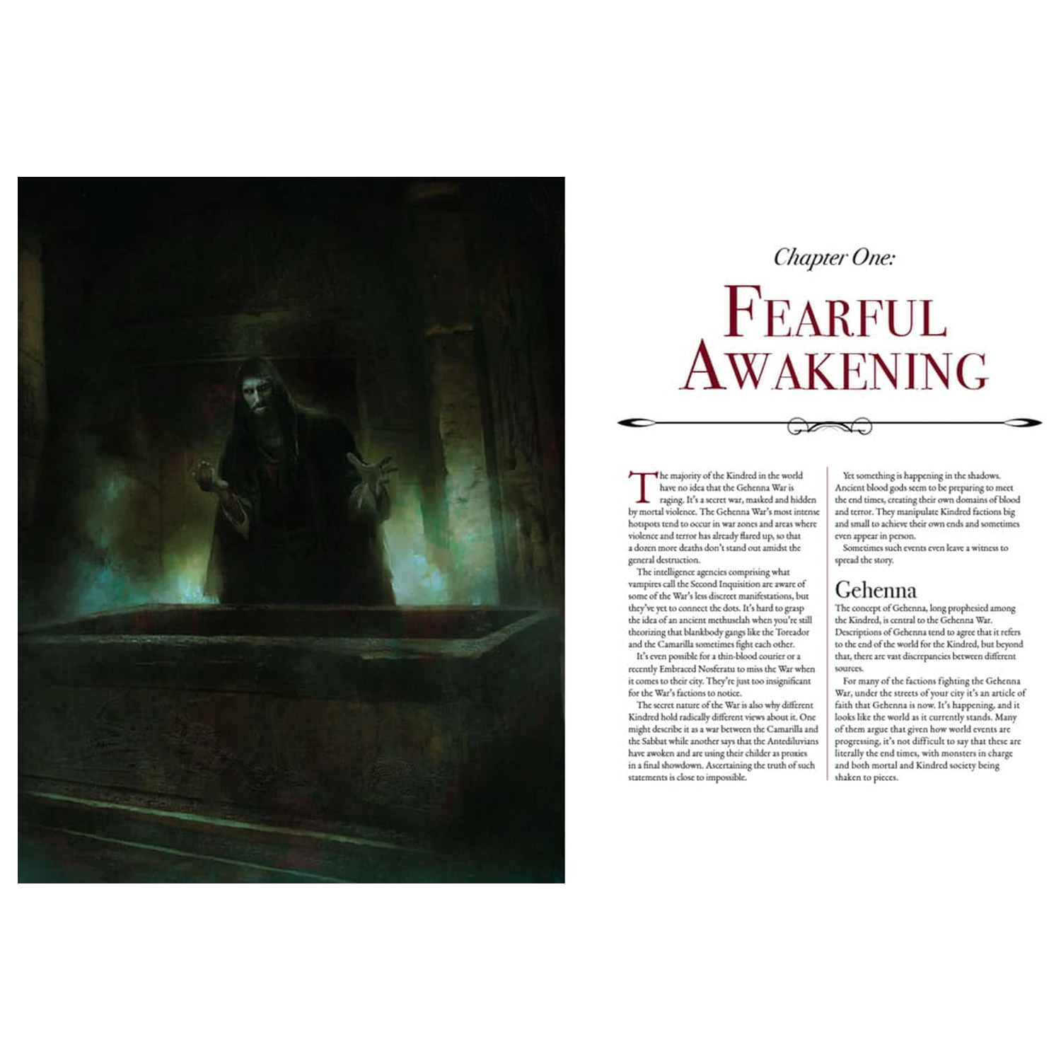 Vampire: The Masquerade 5th Edition RPG book Gehenna War Sourcebook *Englische Version* product photo