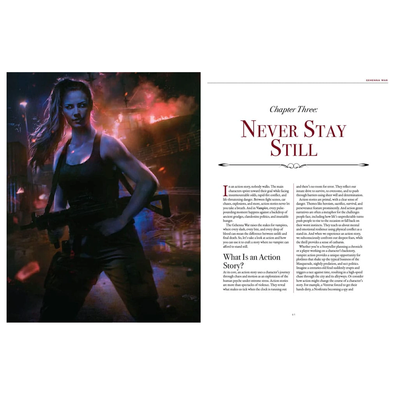 Vampire: The Masquerade 5th Edition RPG book Gehenna War Sourcebook *Englische Version* product photo