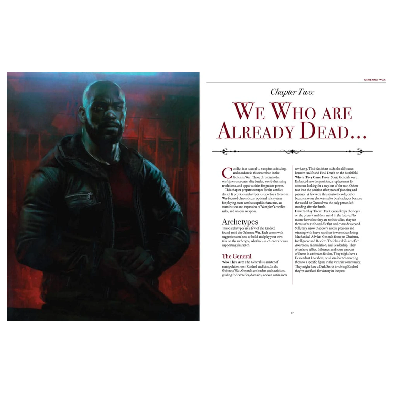 Vampire: The Masquerade 5th Edition RPG book Gehenna War Sourcebook *Englische Version* product photo