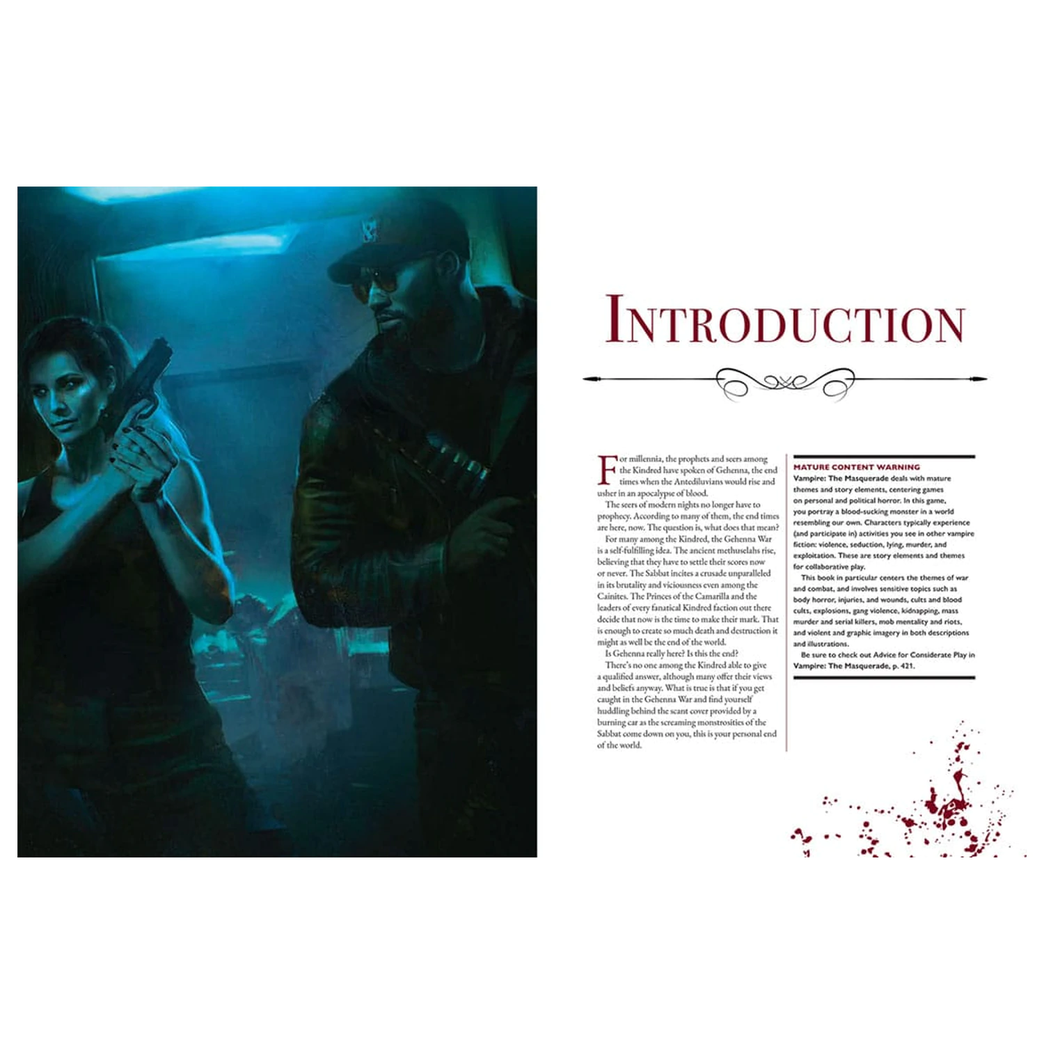 Vampire: The Masquerade 5th Edition RPG book Gehenna War Sourcebook *Englische Version* product photo