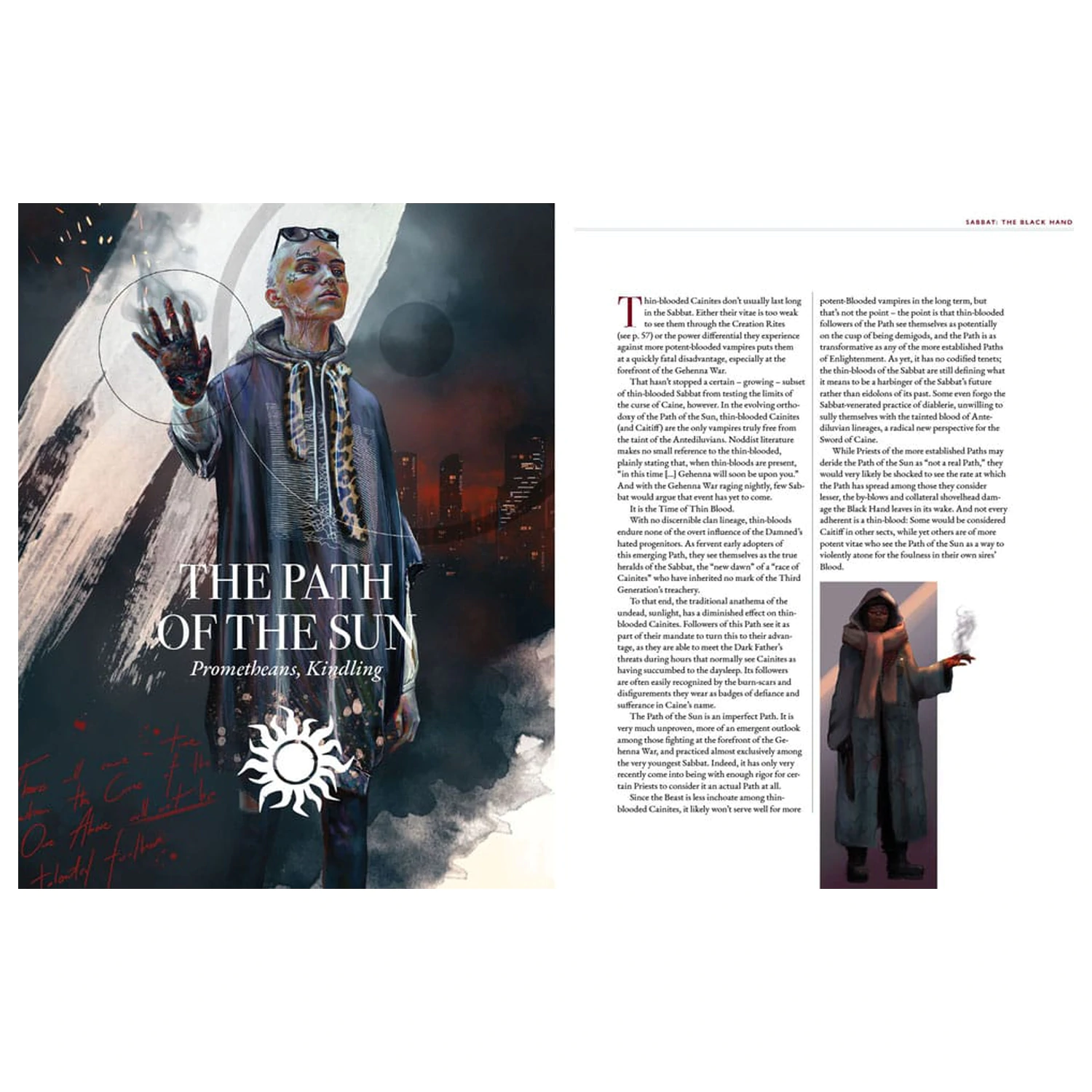 Vampire: The Masquerade 5th Edition RPG book Sabbat: The Black Hand Sourcebook *Englische Version* product photo