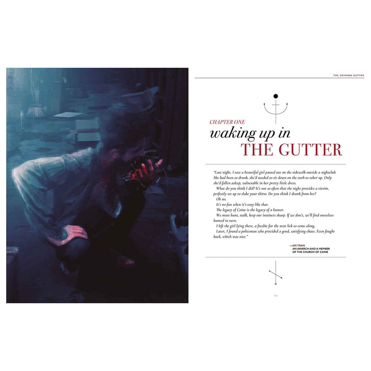 Vampire: The Masquerade 5th Edition RPG book The Crimson Gutter Chronicle Book *Englische Version* product photo