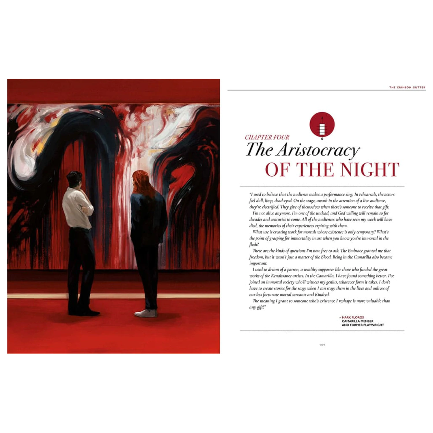 Vampire: The Masquerade 5th Edition RPG book The Crimson Gutter Chronicle Book *Englische Version* product photo