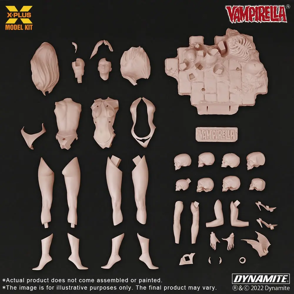 Vampirella Plastic Model Kit 1/8 Vampirella 2.0 Jose Gonzales Edition 23 cm product photo