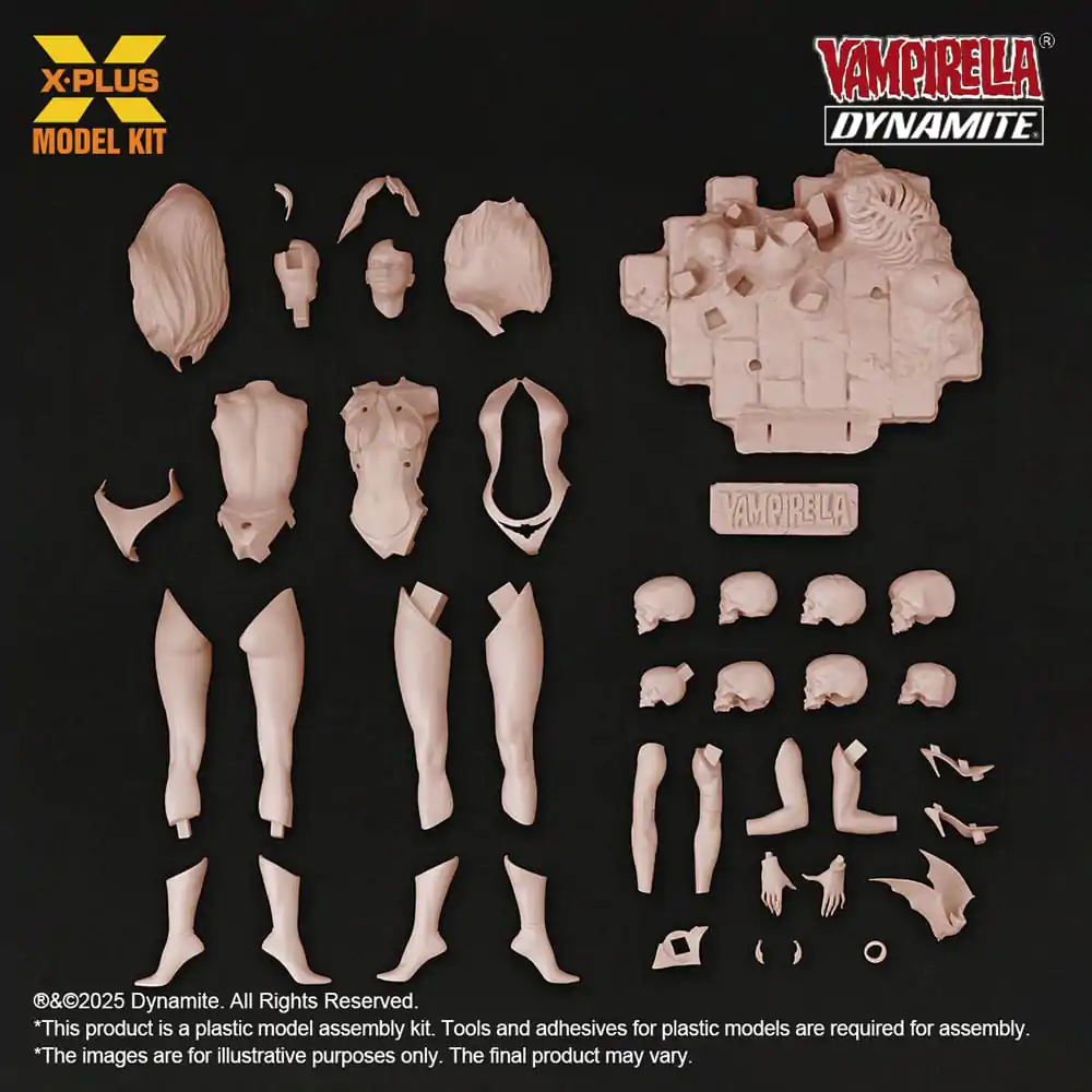 Vampirella Plastic Model Kit 1/8 Vampirella 3.0 Jose Gonzales Edition 23 cm product photo