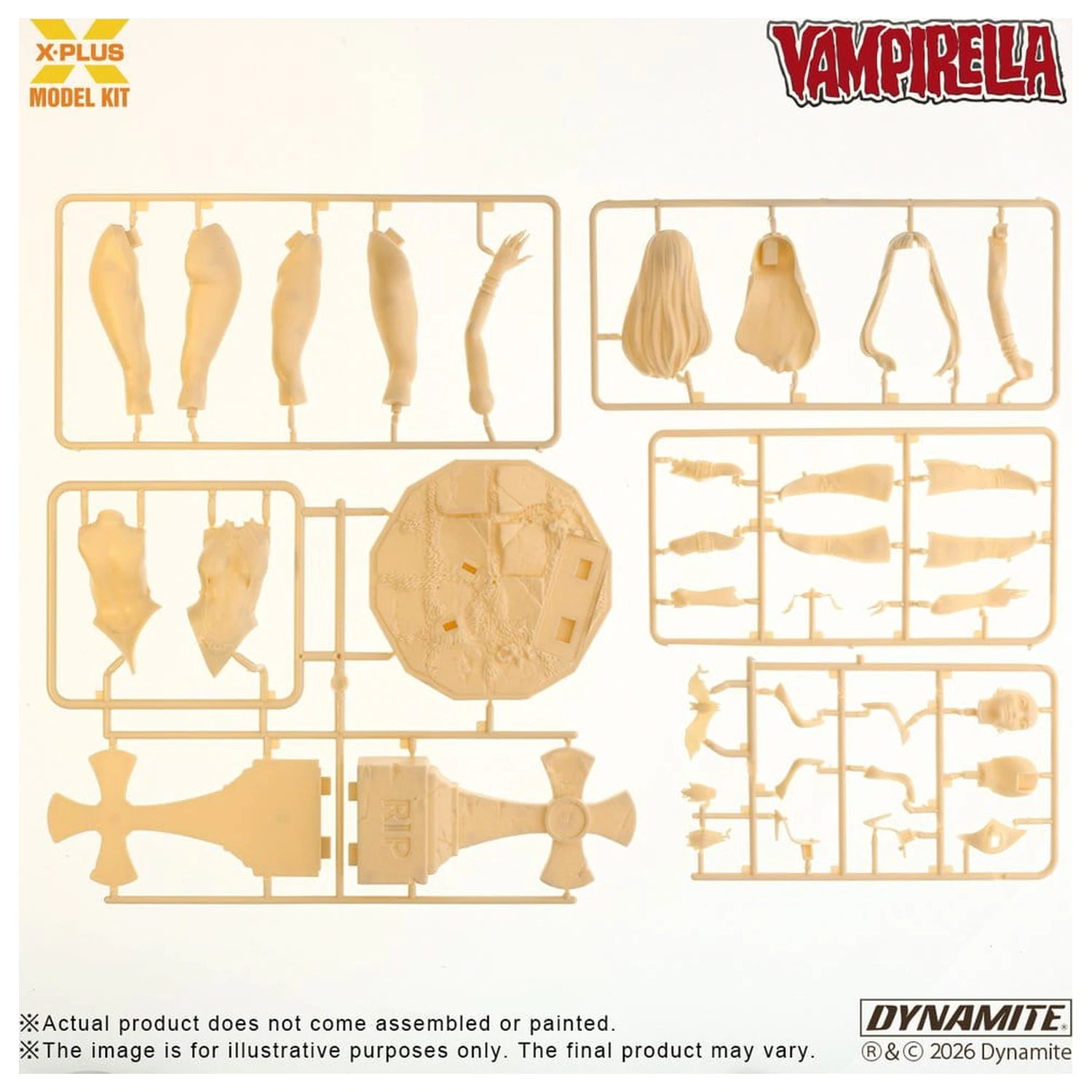 Vampirella Plastic Model Kit 1/8 Vampirella 22 cm (Reproduction) product photo