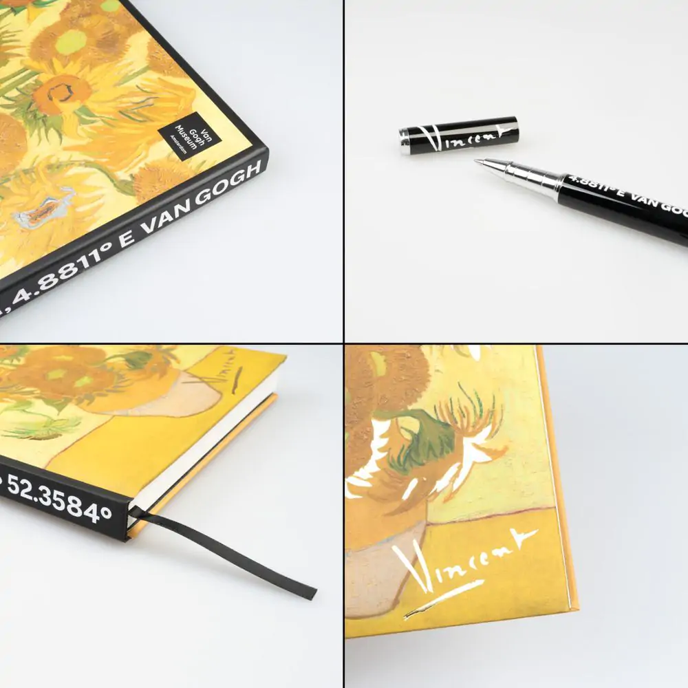 Van Gogh Museum A5 premium notebook + pen set product photo