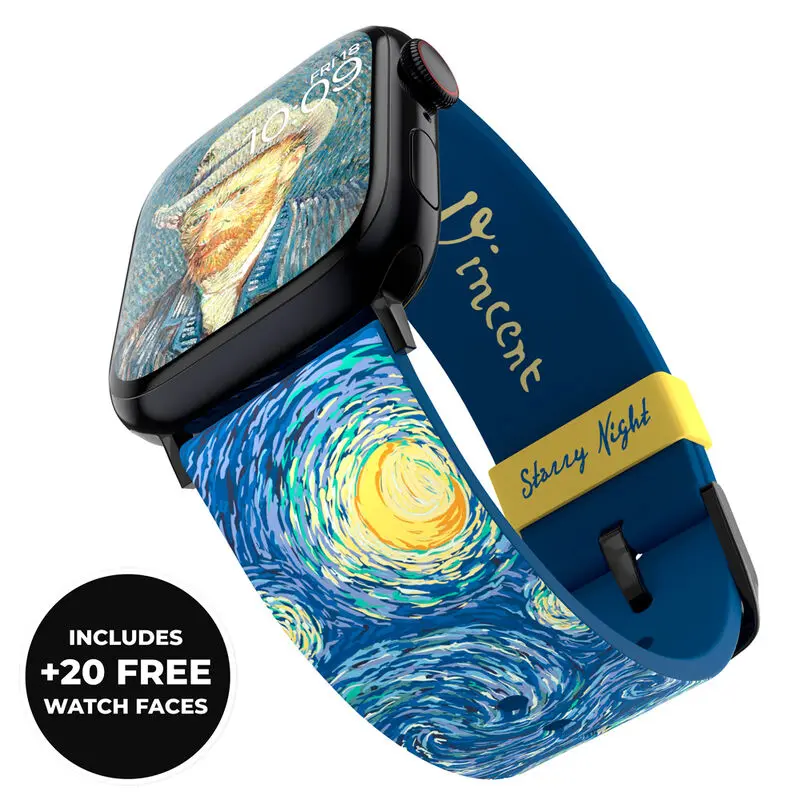 Vincent van Gogh 3D Smartwatch-Wristband Starry Night product photo