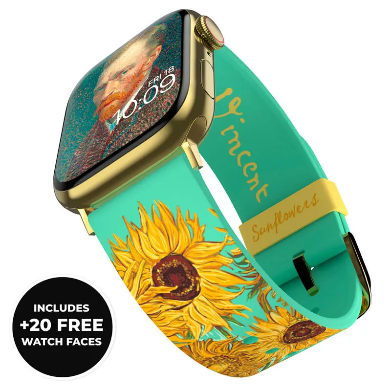 Vincent van Gogh Smartwatch-Wristband Sunflowers product photo