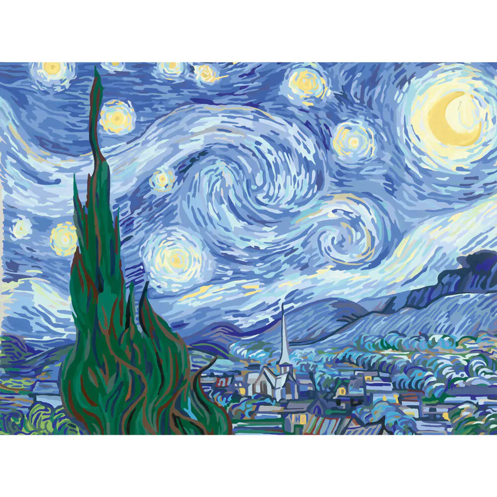Van Gogh The Starry Night CreArt painting kit product photo