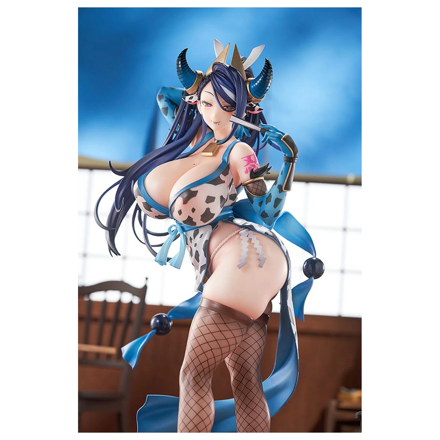 Vanistine Fantasy Statue 1/6 Aurora Kunoichi Outfit Ver. Tapestry Set Edition 30 cm     product photo