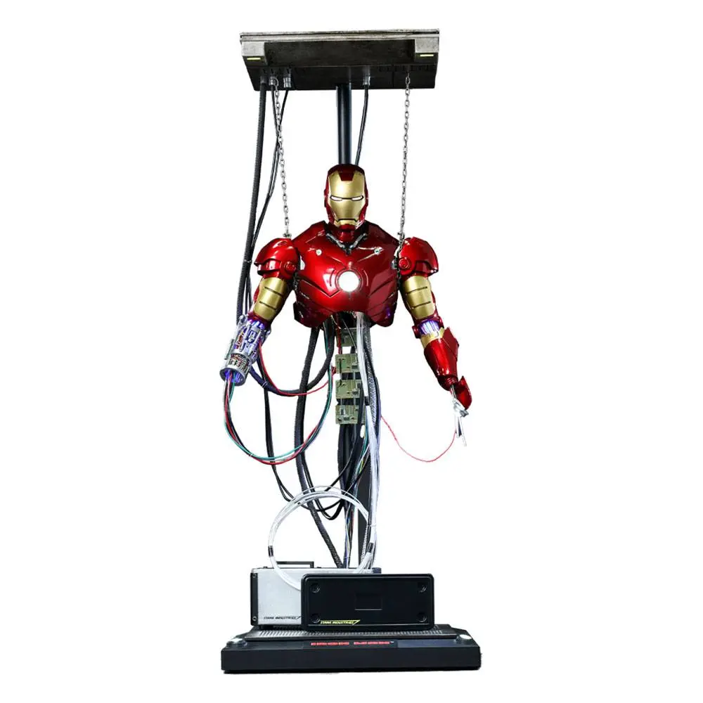Iron Man Movie Masterpiece Action Figure 1/6 Iron Man Mark III (Construction Version) 39 cm product photo