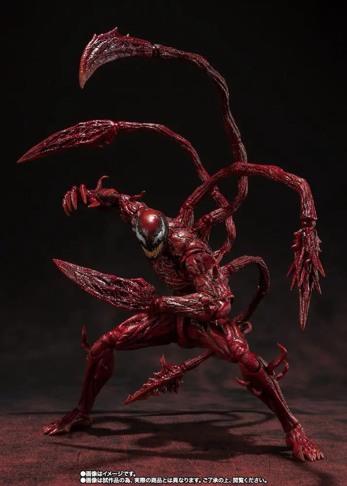 Venom: Let There Be Carnage S.H. Figuarts Action Figure Carnage 21 cm product photo