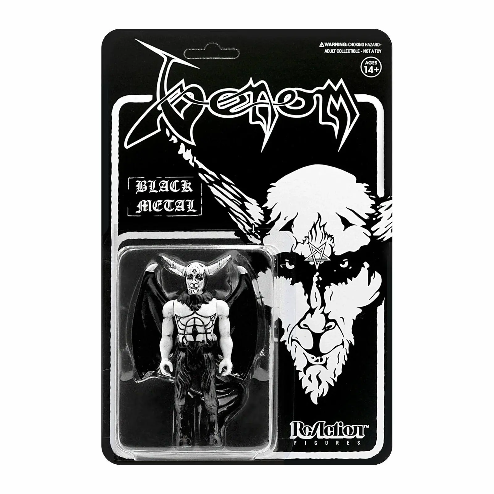 Venom ReAction Action Figure Black Metal 10 cm product photo