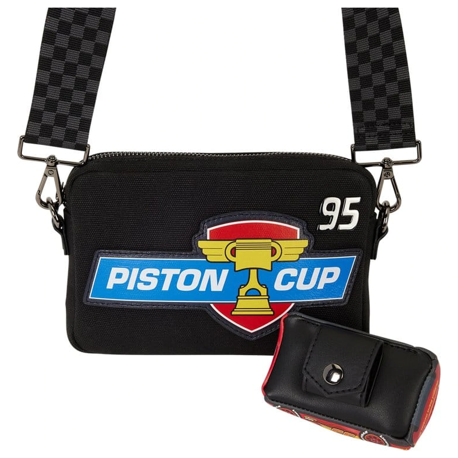 Cars by Loungefly Sling Bag 20th Anniversary Piston Cup product photo