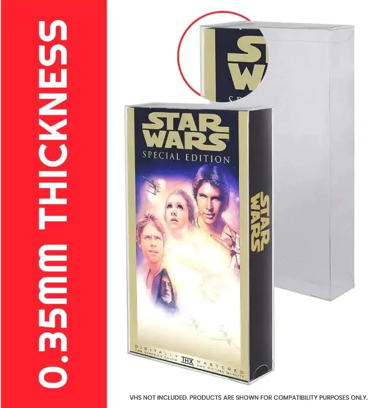 PET Protectors 25-Pack for VHS product photo