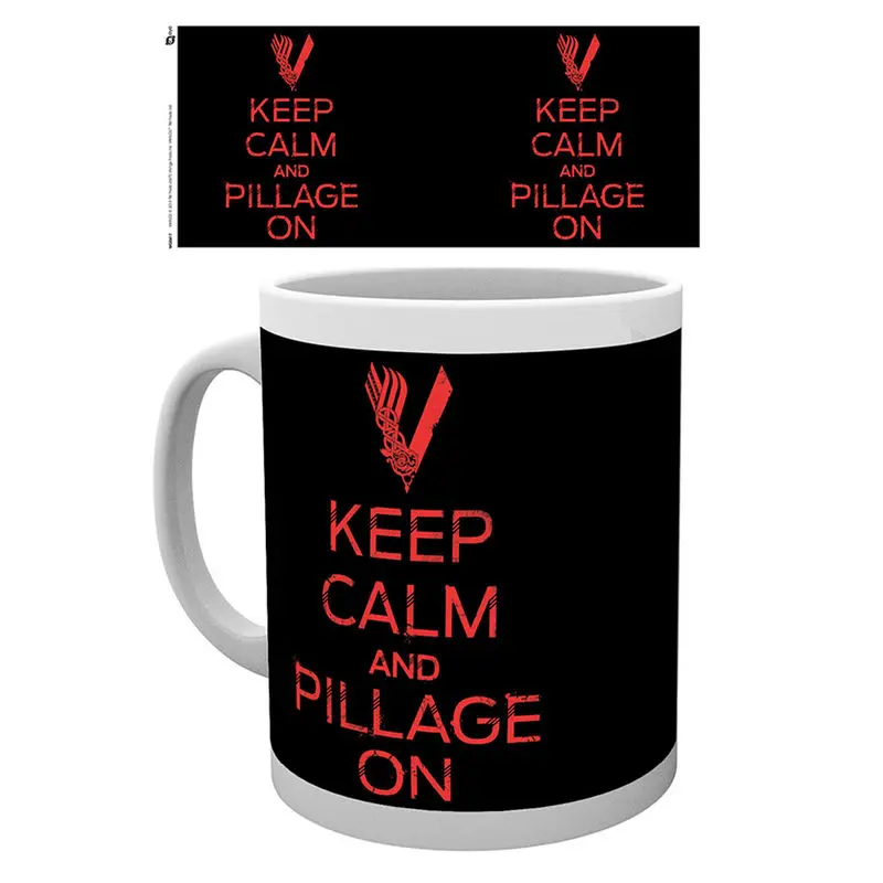 Vikings Keep Calm mug product photo