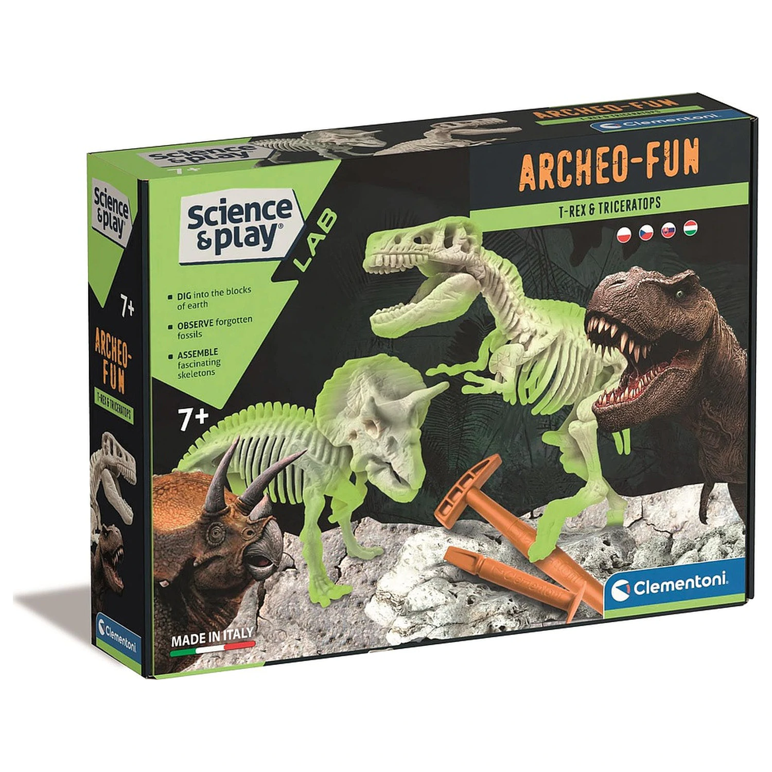 Glowing Dinosaur Archeo Fun Archaeological Set product photo
