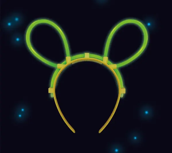 Light-up mouse tiara headband 19 cm product photo