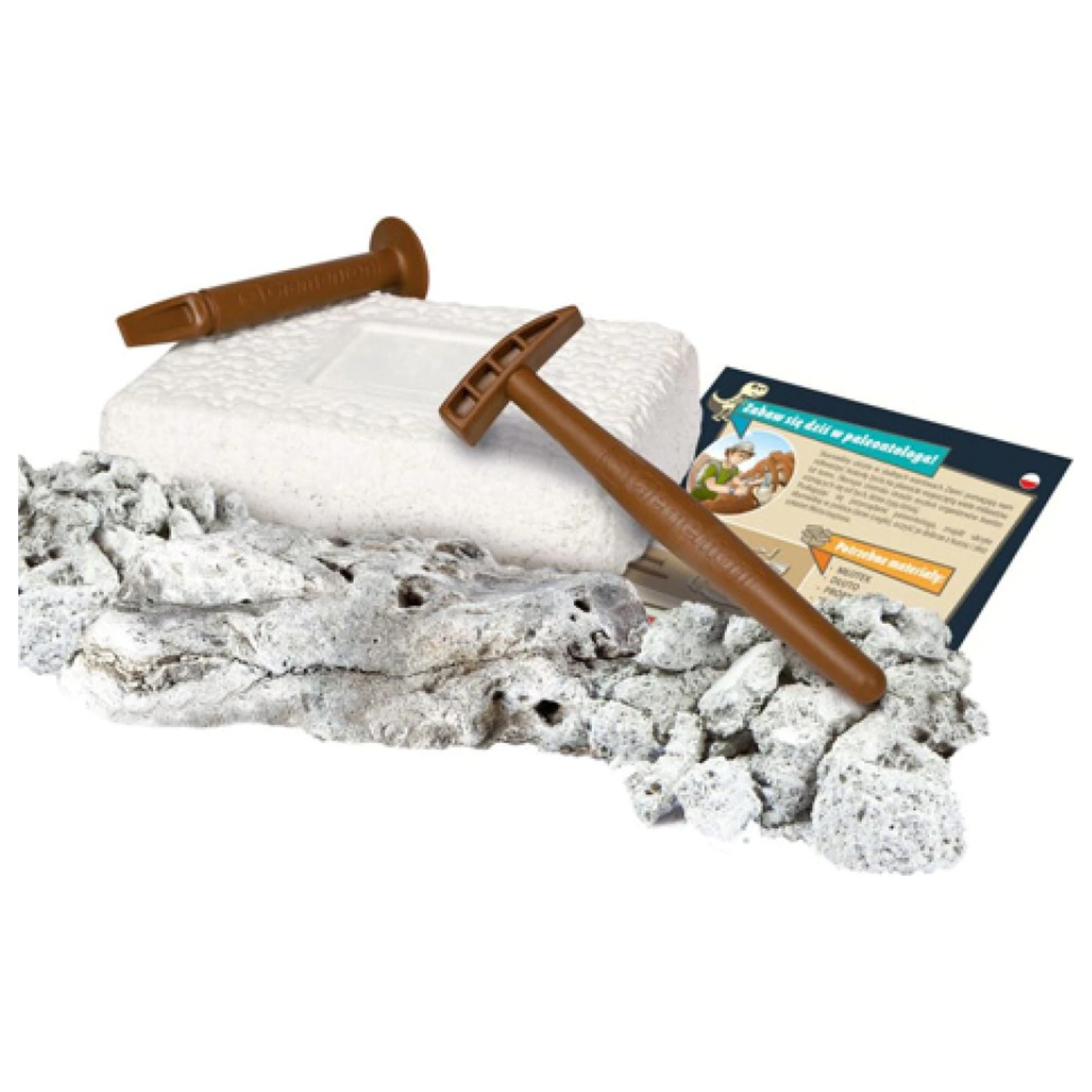 Light-Up Velociraptor Archeo Fun Archaeology Set product photo