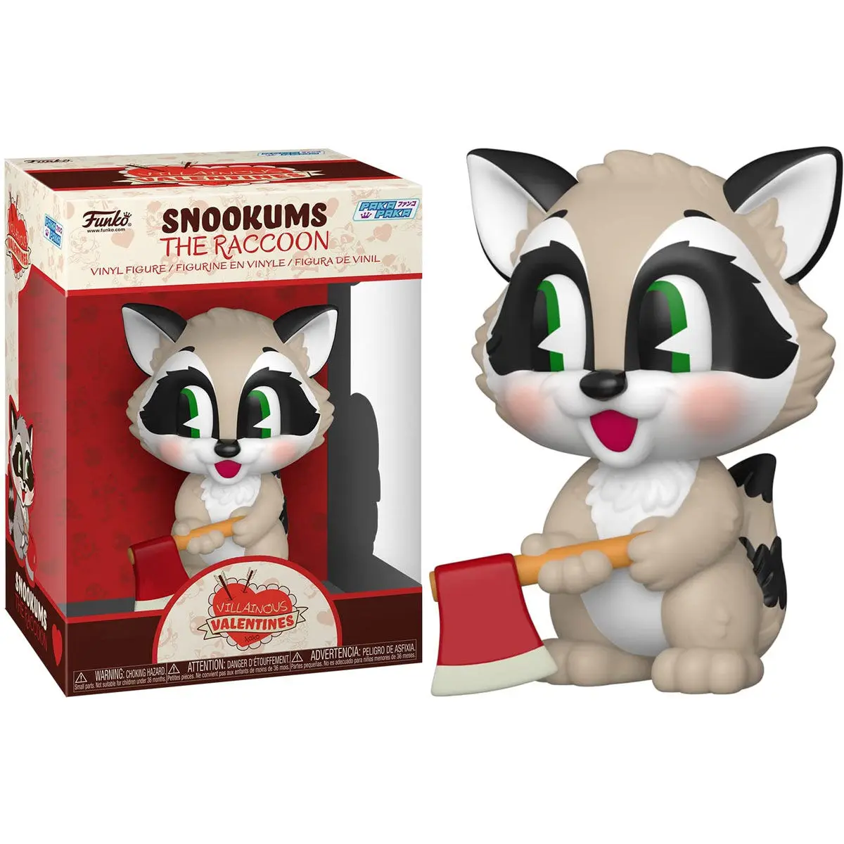Villainous Valentines Vinyl Figure Raccoon 11 cm product photo