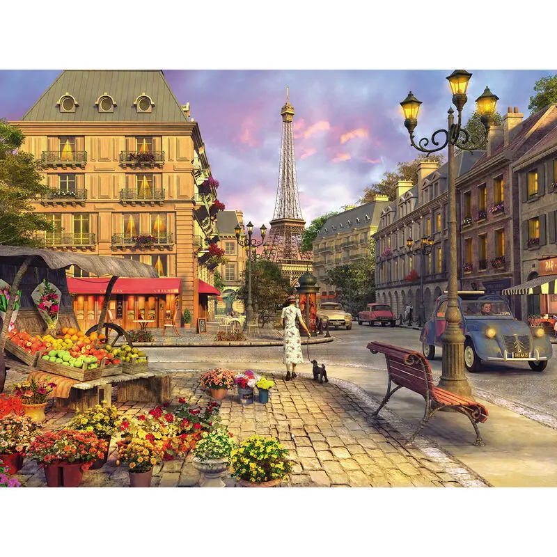 Vintage Paris puzzle 1500pcs product photo