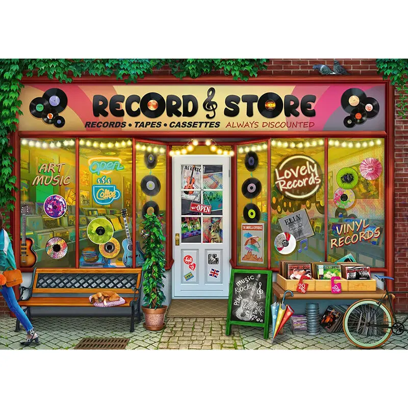 Vintage Vinyl puzzle 1000pcs product photo