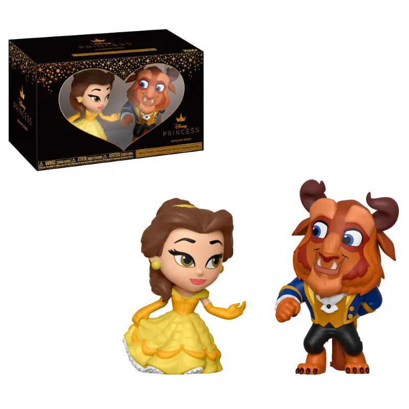 Beauty and the Beast Mystery Mini Vinyl Figures 2-Pack Beast &amp; Belle 6 cm product photo