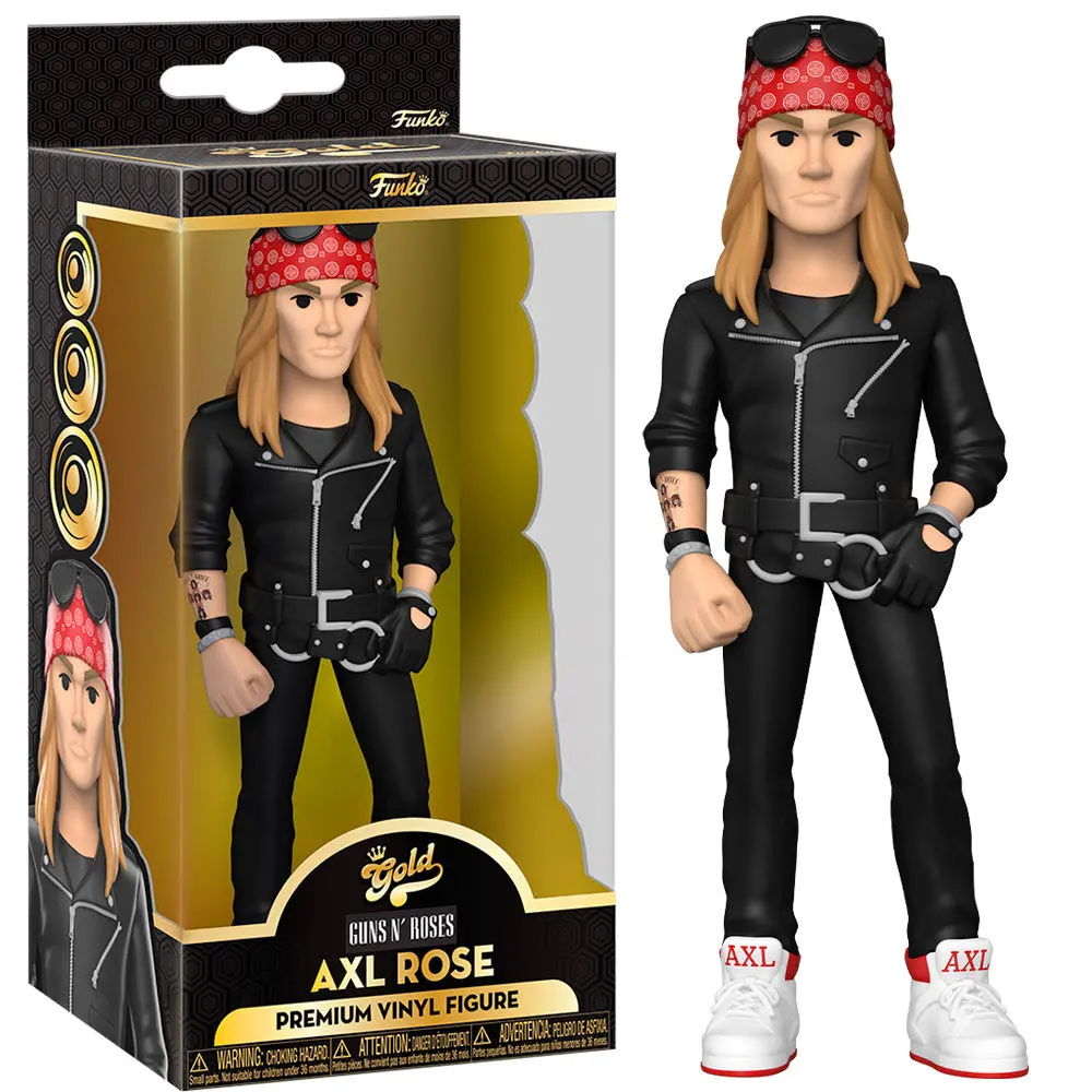 Vinyl Gold figure Guns N Roses Axl Rose product photo