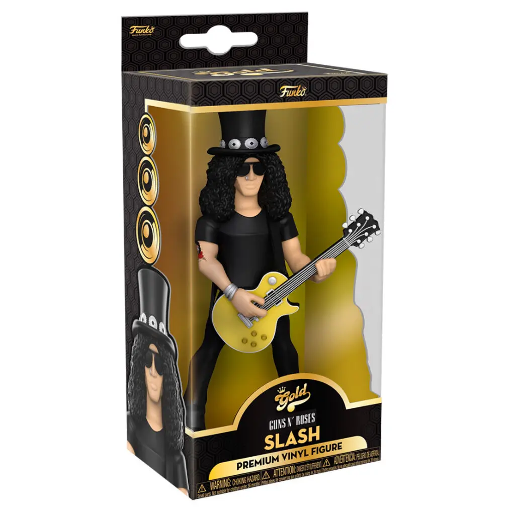 Vinyl Gold figure Guns N Roses Slash product photo