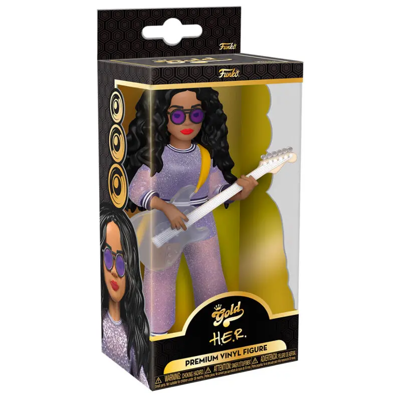 Vinyl Gold figure H.E.R product photo