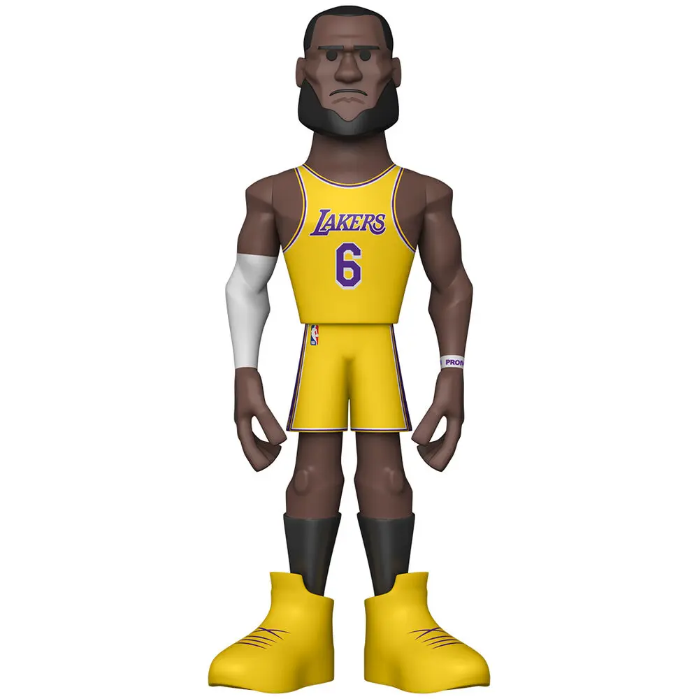Vinyl Gold figure Lakers Lakers Lebron James 30cm product photo