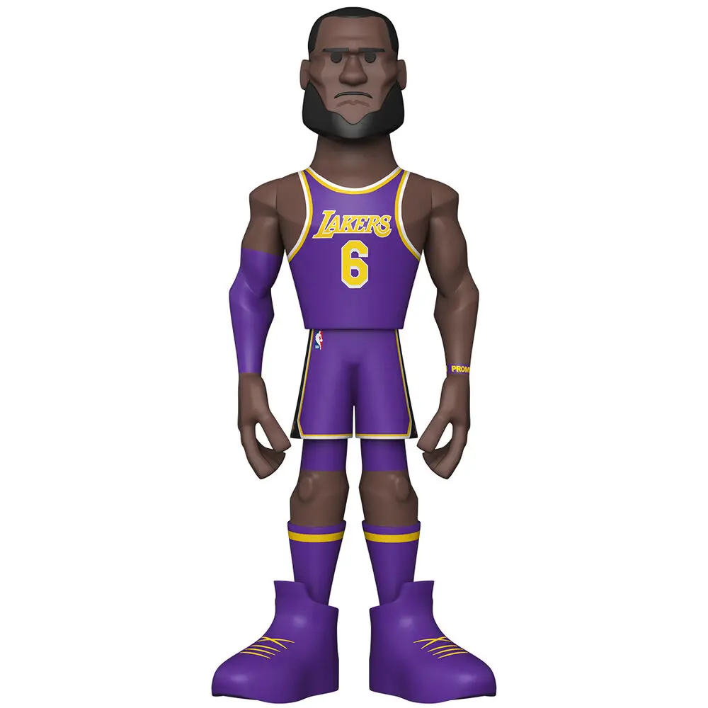 Vinyl Gold figure Lakers Lakers Lebron James 30cm Chase product photo