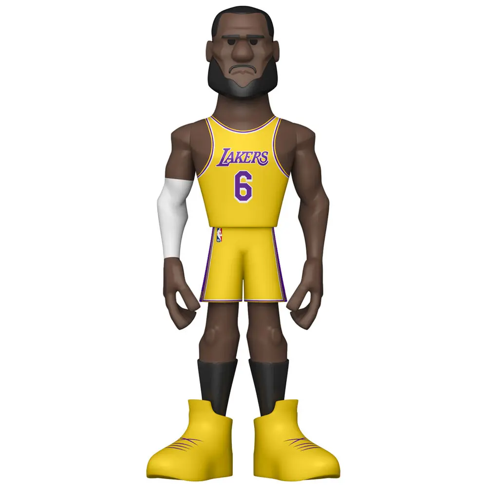 Vinyl Gold figure Lakers Lebron James product photo
