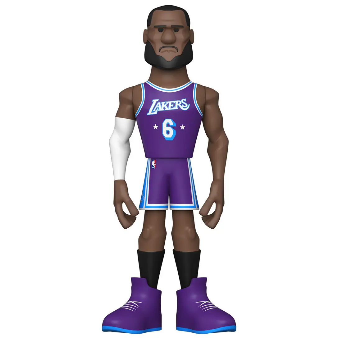 Vinyl Gold figure Lakers Lebron James product photo