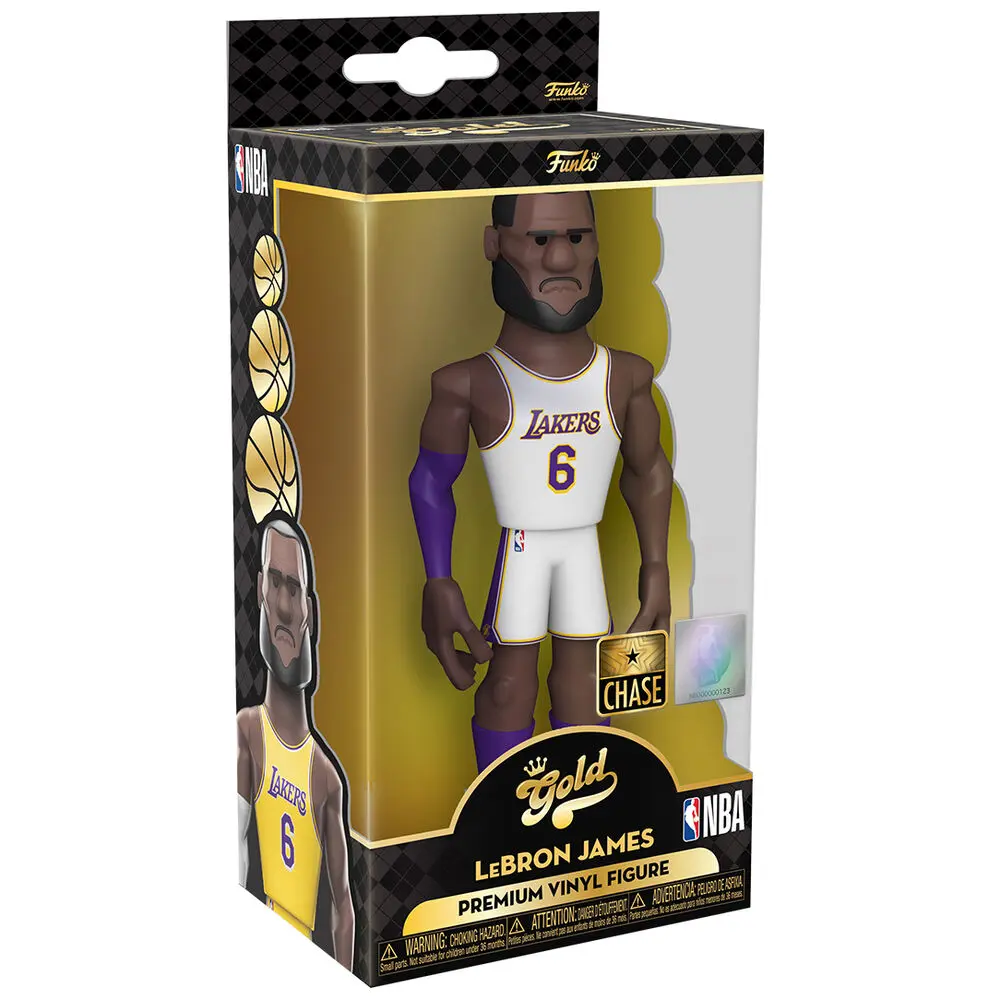 Vinyl Gold figure Lakers Lebron James Chase product photo