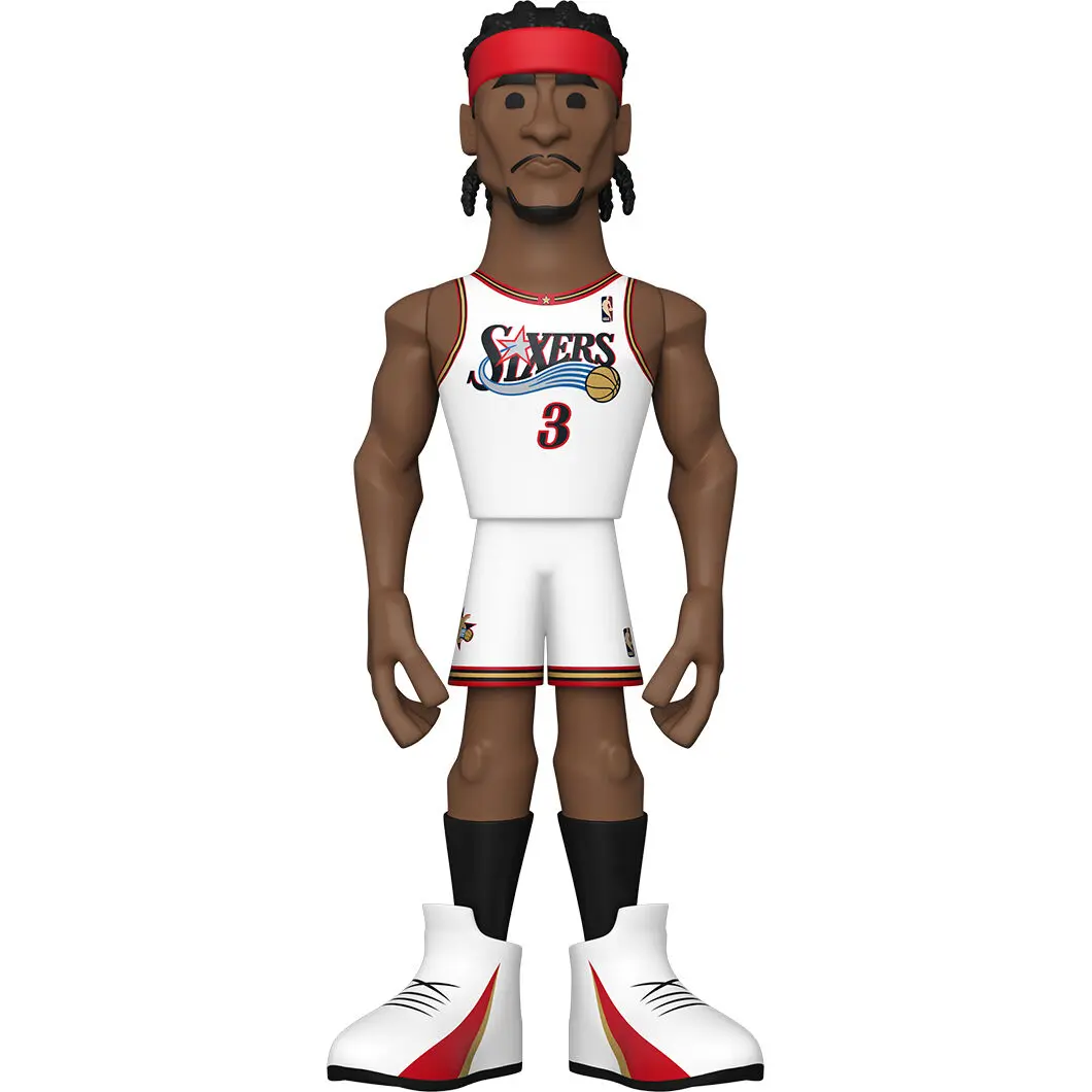 Vinyl Gold figure NBA 76ers Allen Iverson product photo