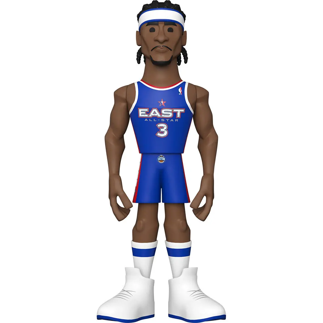 Vinyl Gold figure NBA 76ers Allen Iverson Chase product photo