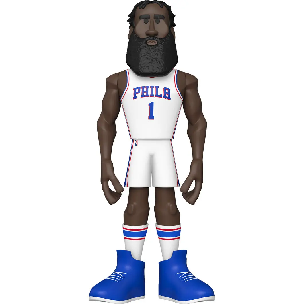 Vinyl Gold figure NBA 76ers James Harden 30cm product photo