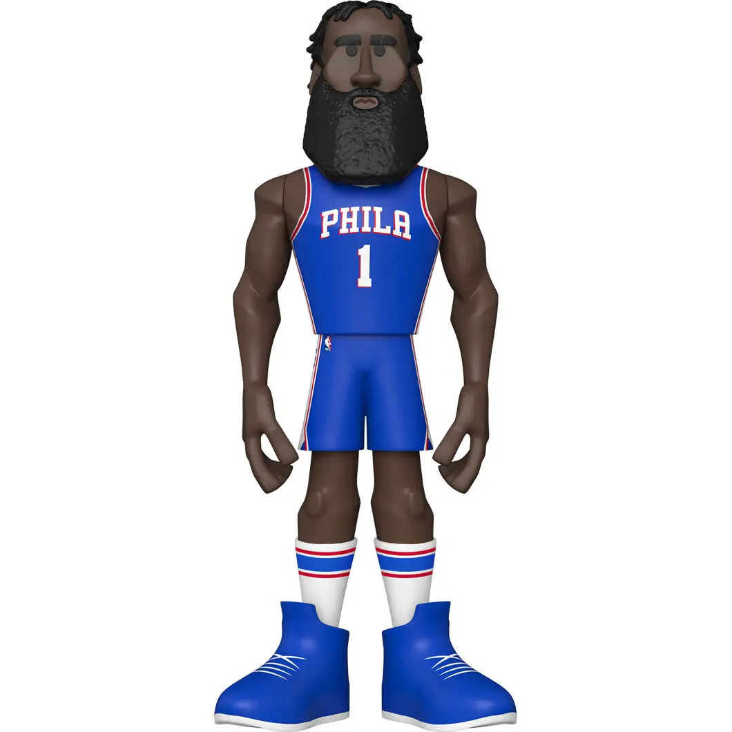 Vinyl Gold figure NBA 76ers James Harden 30cm Chase product photo